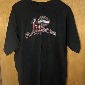 Harley-Davidson Black Graphic T-Shirt